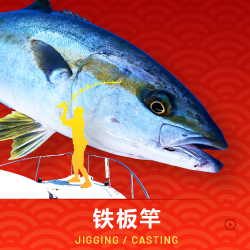 铁板跳钓杆
